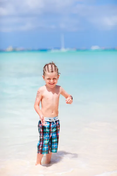 Boy on vacation — Stock Photo, Image