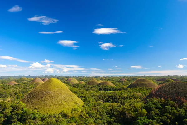 Bohol Chocolate Hills — Stock Photo, Image