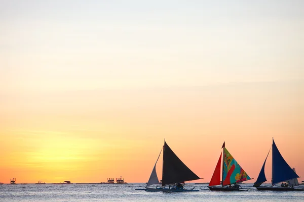 Pôr do sol — Fotografia de Stock