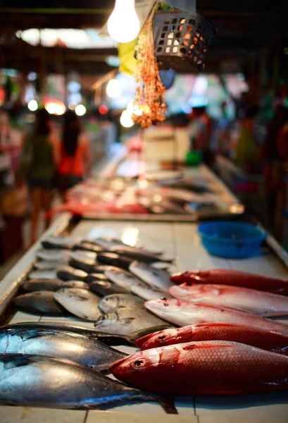 海鲜市场 — 图库照片