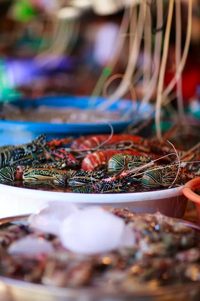 Mercato dei frutti di mare — Foto Stock