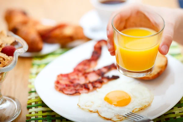 Läcker frukost — Stockfoto