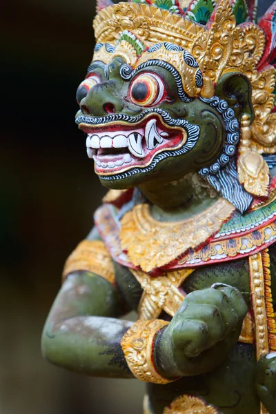 Closeup da estátua de Deus balinês — Fotografia de Stock