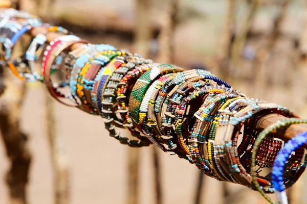 Masai jóias tradicionais — Fotografia de Stock