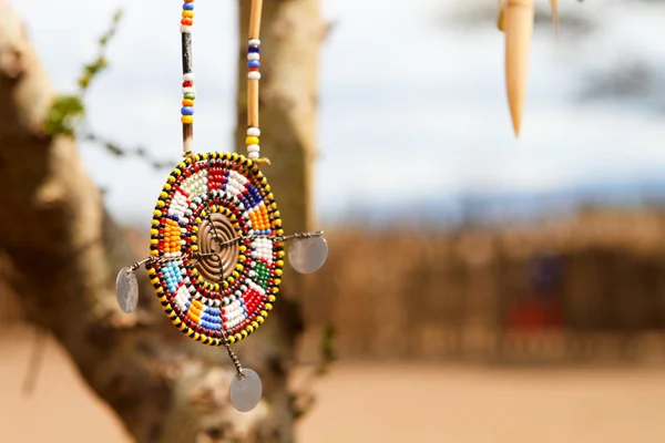 Masai geleneksel takı — Stok fotoğraf