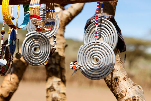 Masai gioielli tradizionali — Foto Stock
