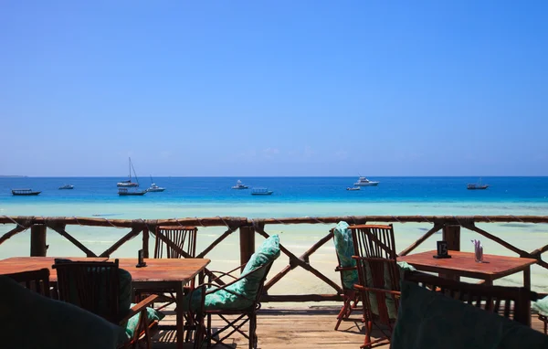 stock image Coastal restaurant