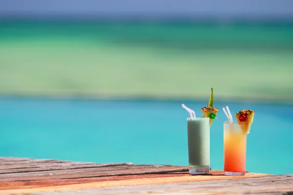 Tropical cocktails — Stock Photo, Image