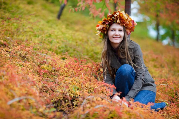 Herbstporträt — Stockfoto