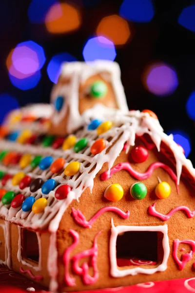 Closeup of gingerbread house — Stock Photo, Image