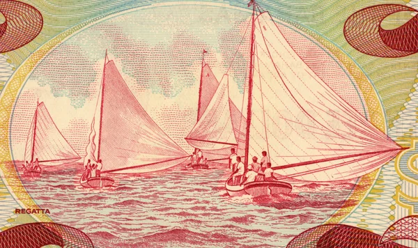Wyścig łodzi — Zdjęcie stockowe