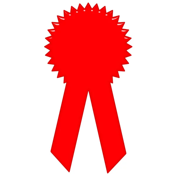 3D Award Ribbon — Stock Photo, Image
