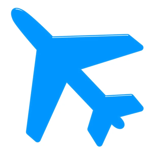3D Airplane — Stock Photo, Image