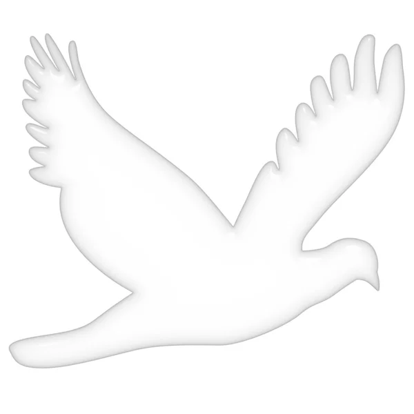 3D Dove — Stock Photo, Image