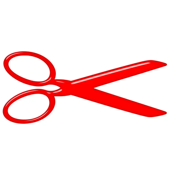 3D Scissors — Stock Photo, Image