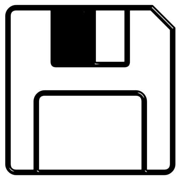 3D-3,5 '' inch-diskette — Stockfoto