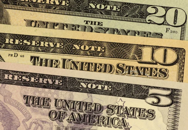 ABD banknotlar — Stok fotoğraf