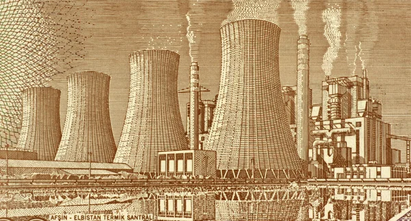 Wärmekraftwerk — Stockfoto