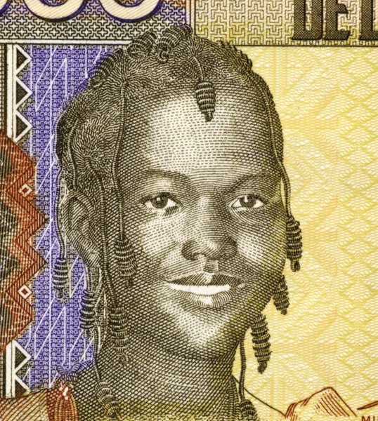 Dziewczyna z Gwinei — Zdjęcie stockowe