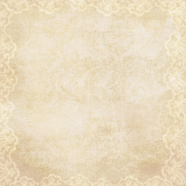 Vintage background with lacy border