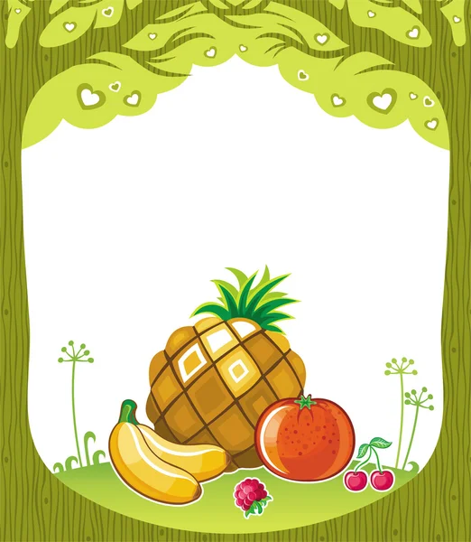Fruity background — Stok Vektör