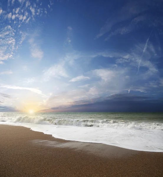 Plaja superbă din Summertime — Fotografie, imagine de stoc