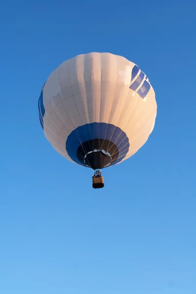 Flying balloon with many patches — Stock Photo, Image