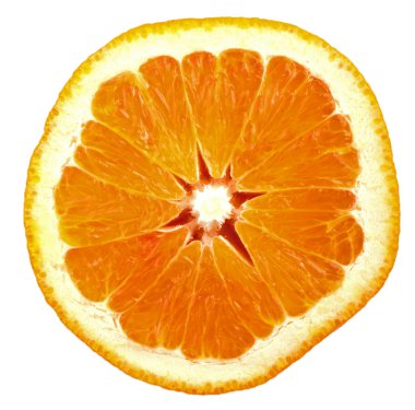 Orange slice clipart