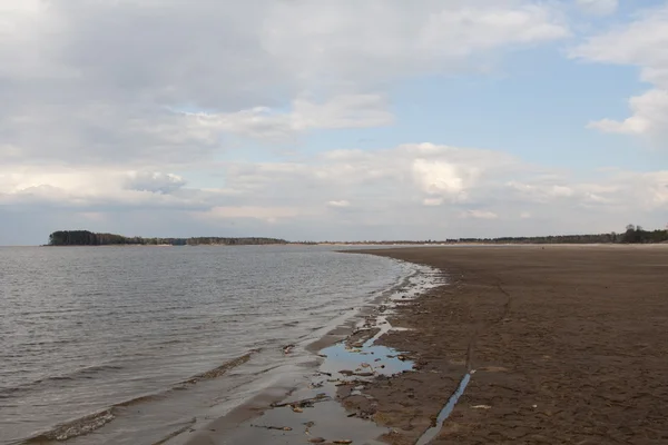 Берегів київського моря на весну — стокове фото
