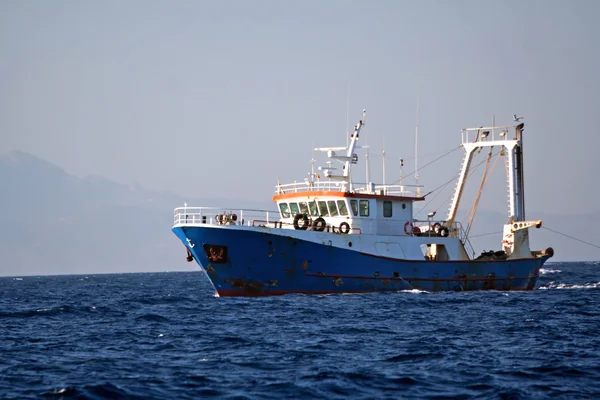 Nave pescatore — Foto Stock