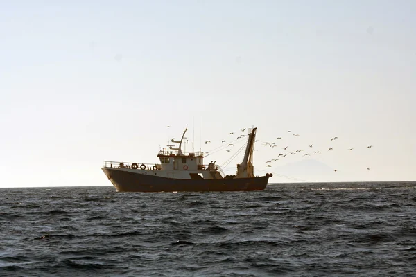 Fisher loď — Stock fotografie