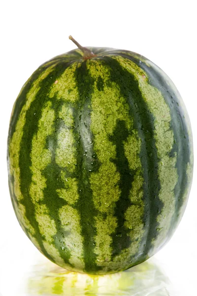 Melon d'eau isolé sur fond blanc — Photo
