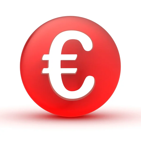 Znak euro — Zdjęcie stockowe
