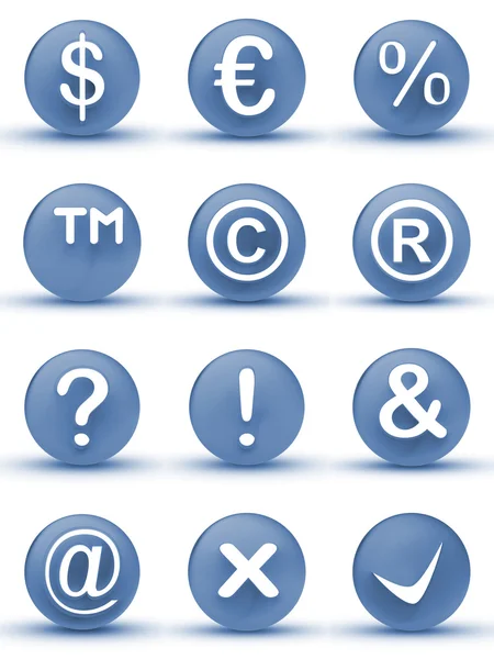 stock image Symbols set