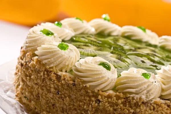 . Bisquit tårta — Stockfoto