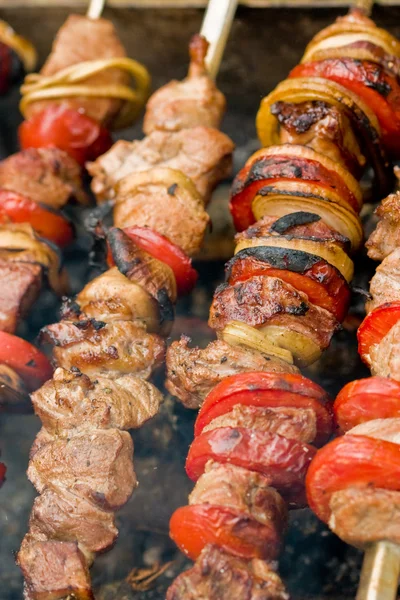 Shashlik (kebab) — Stockfoto