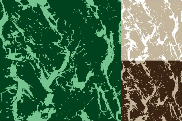 Marbre sans couture en trois couleurs — Image vectorielle
