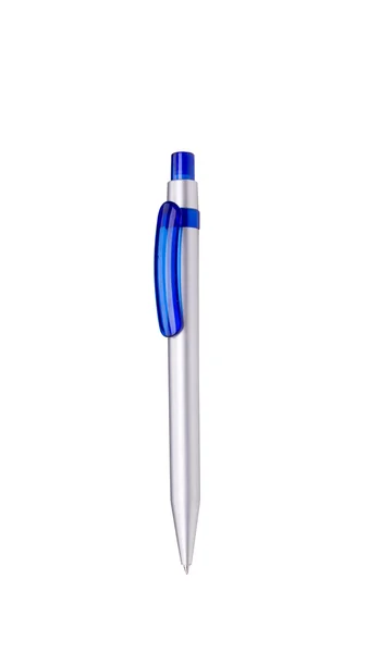 Penna isolata con percorso di ritaglio su bianco — Foto Stock