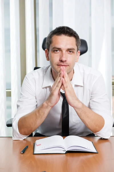 Real office worker — Stock Photo, Image