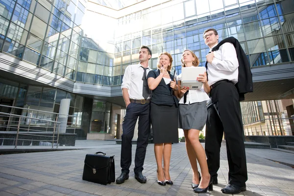 Group of office workers — Stock Photo, Image