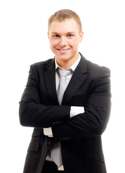Portrét mladého podnikatele — Stock fotografie