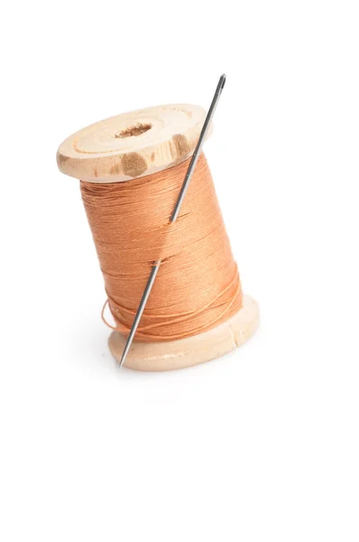Spool of thread and needle — Stock Photo, Image