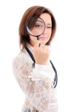 Magnifying glass clipart