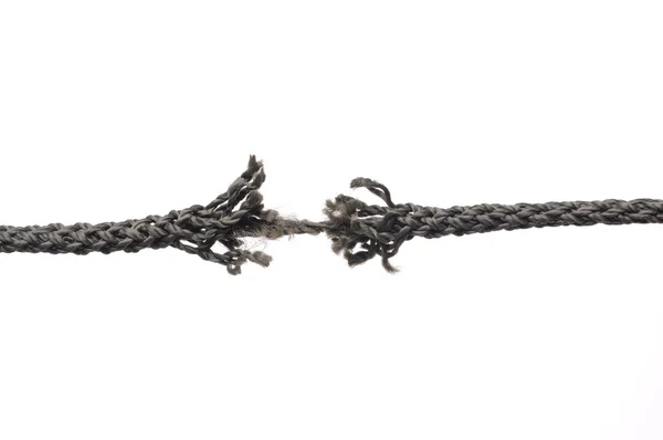Quebrando corda — Fotografia de Stock