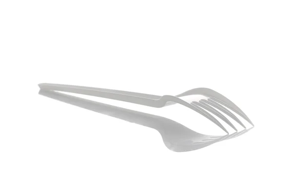 Plastic fork — Stock Photo, Image