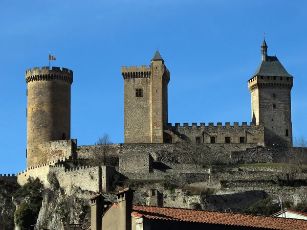 stock image The castle of Foix