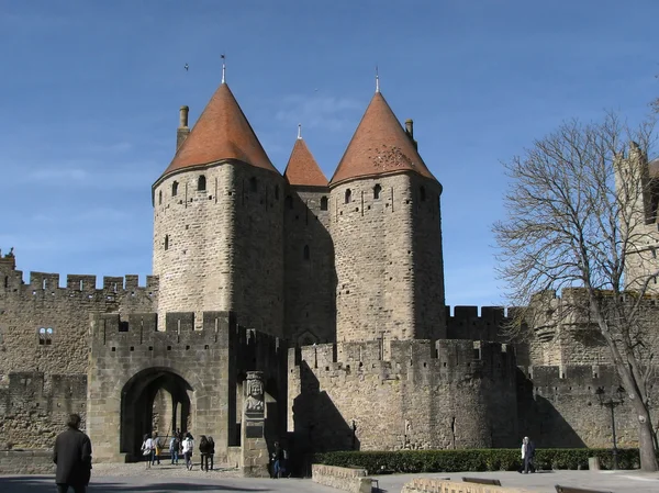 stock image The castle Carcassonne.