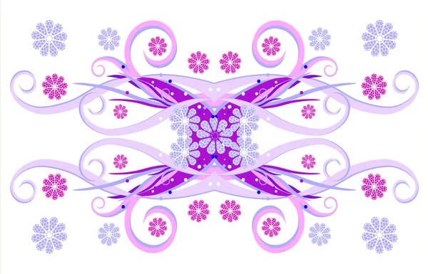 Conception florale — Image vectorielle