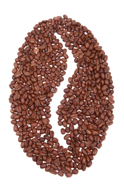 Grain de café à base de grains de café — Photo