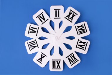 Roman numbers clipart